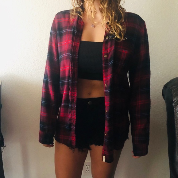 American Eagle Outfitters Sweaters - American Eagle Flannel shirt American Eagle Outfitters Sweaters - American Eagle Flannel shirt